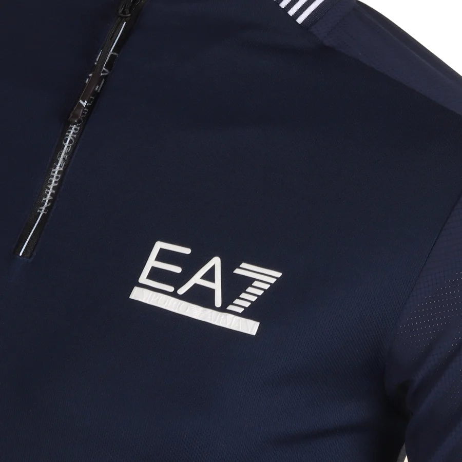 EA7 Golf Club Half-Zip Long Sleeve Polo MenAlive & Dirty 