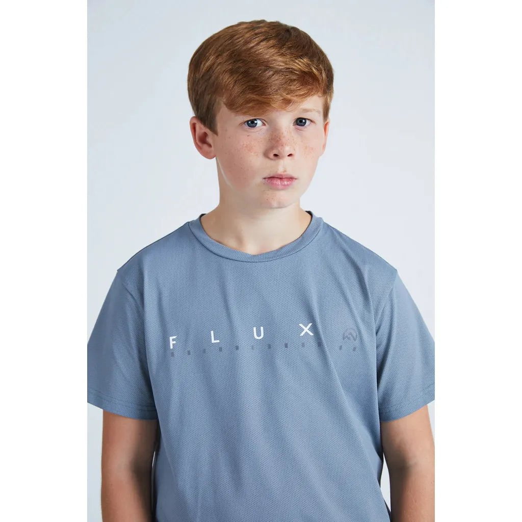 Flux Graphic Logo T-Shirt JuniorAlive & Dirty 