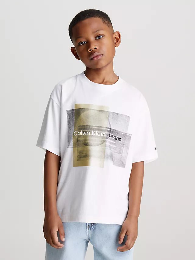 Calvin Klein Layered Relaxed T-Shirt JuniorAlive & Dirty 