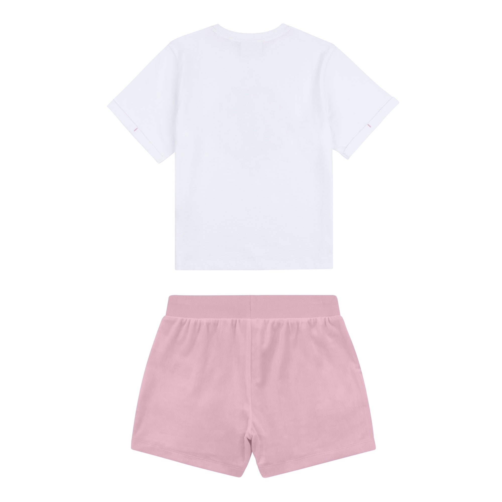 Juicy Couture Diamond Velour Tee/Short Set Junior Outfit Sets Juicy Couture