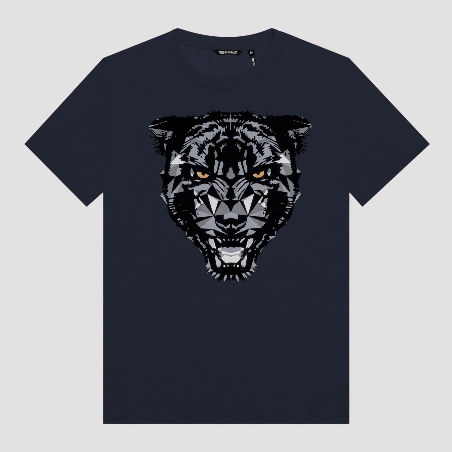 Antony Morato Flock Panther T-Shirt MenAlive & Dirty 