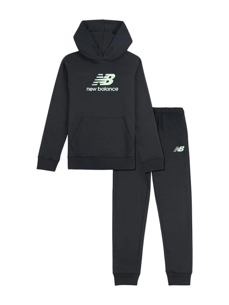 New Balance Stacked Logo Tracksuit Junior