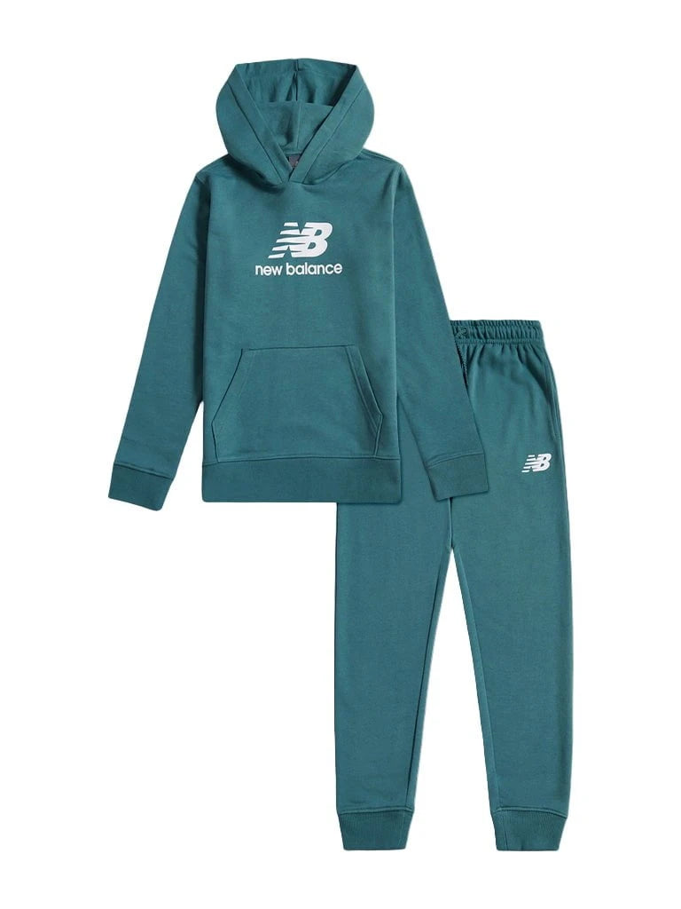 New Balance Stacked Logo Tracksuit Junior