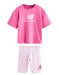 New Balance Stacked Tee/Short Set Infant Outfit Sets New Balance