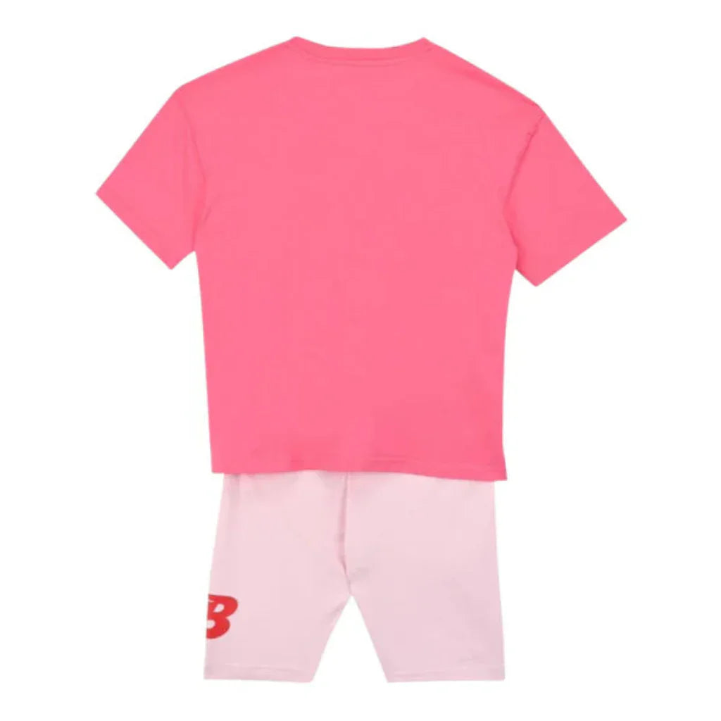 New Balance Stacked Tee/Short Set Infant Outfit Sets New Balance