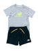 New Balance Stacked Tee/Short Set Infant Outfit Sets New Balance