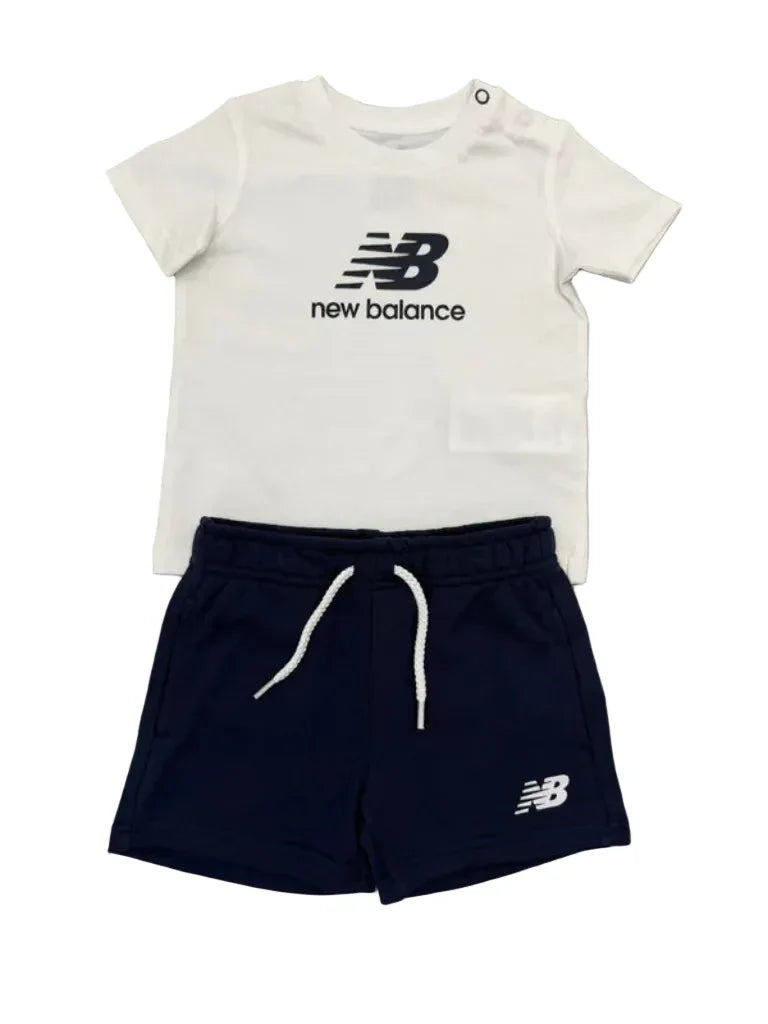New Balance Stacked Tee/Short Set Baby Outfit Sets New Balance