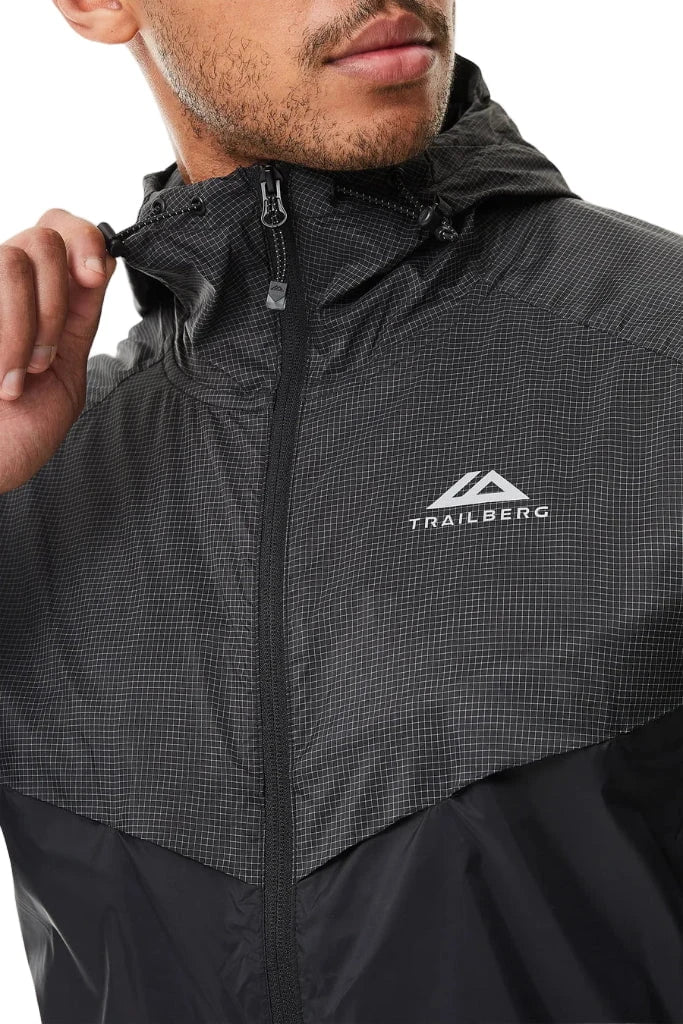 Trailberg Rapid Grid 2.0 Windbreaker Men Windbreaker Trailberg