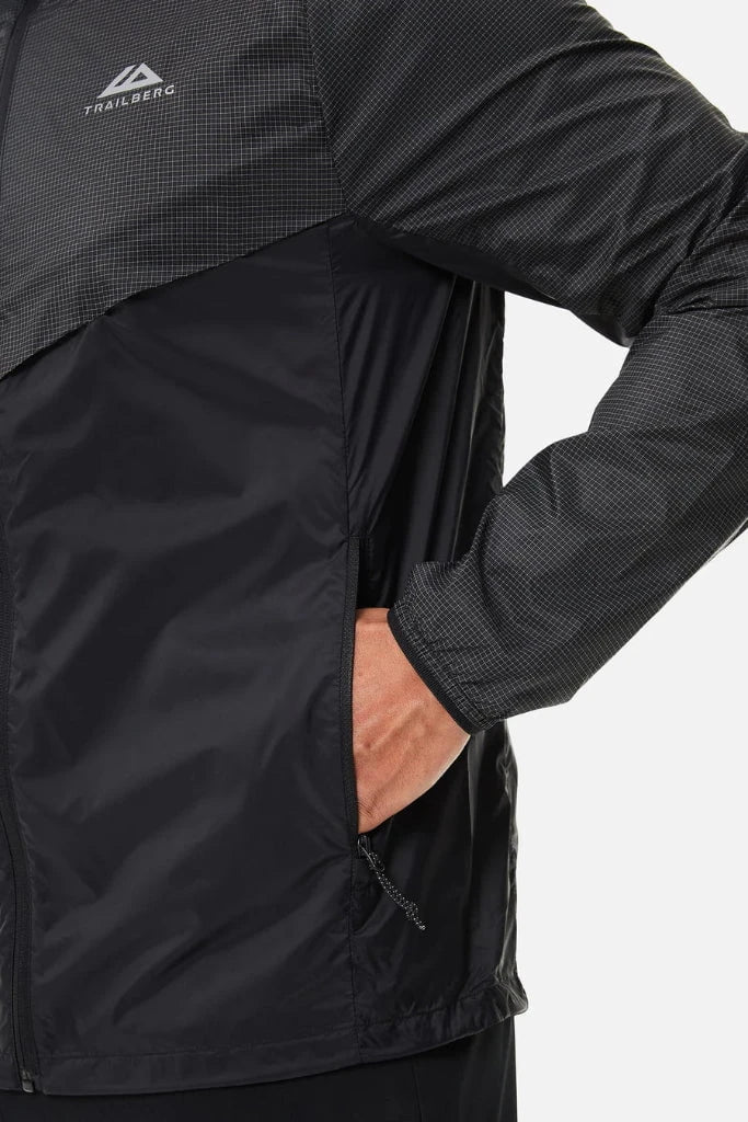 Trailberg Rapid Grid 2.0 Windbreaker Men Windbreaker Trailberg