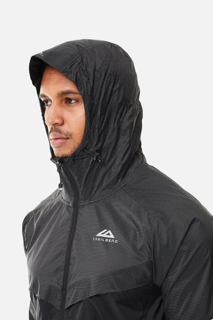 Trailberg Rapid Grid 2.0 Windbreaker Men Windbreaker Trailberg
