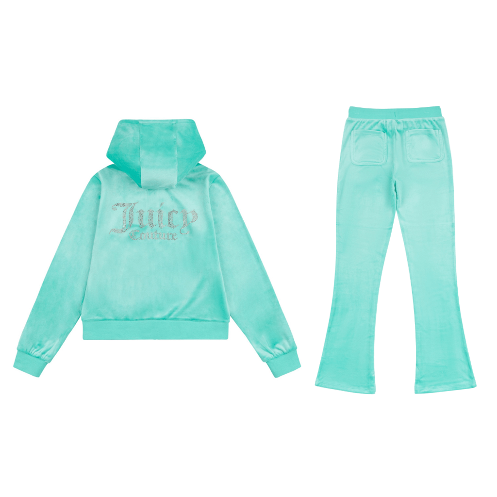 Juicy Couture Diamante Bootcut Tracksuit JuniorAlive & Dirty 