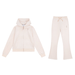Juicy Couture Diamante Bootcut Tracksuit Junior Tracksuits Juicy Couture