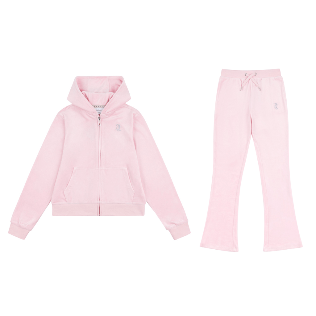 Juicy Couture Diamante Bootcut Tracksuit JuniorAlive & Dirty 