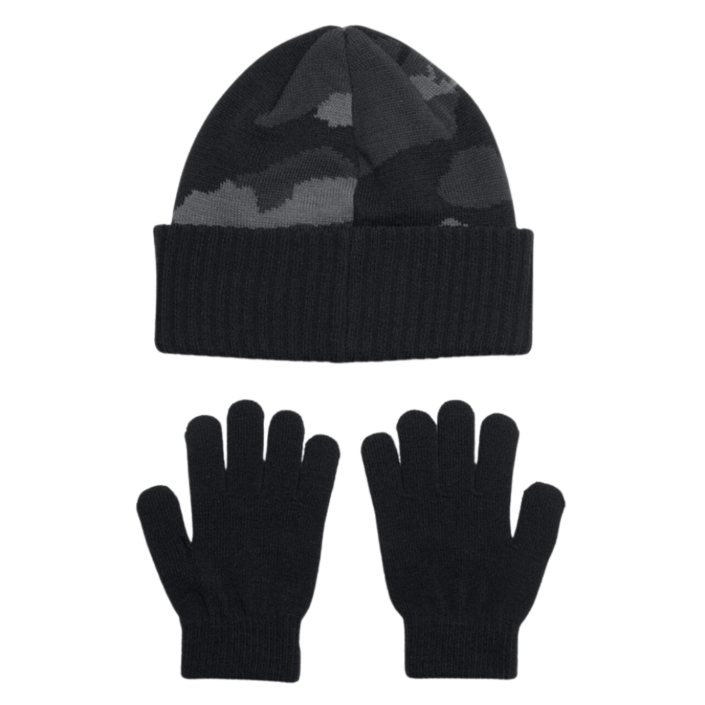 Under Armour Beanie & Glove Set Junior Hats Under Armour
