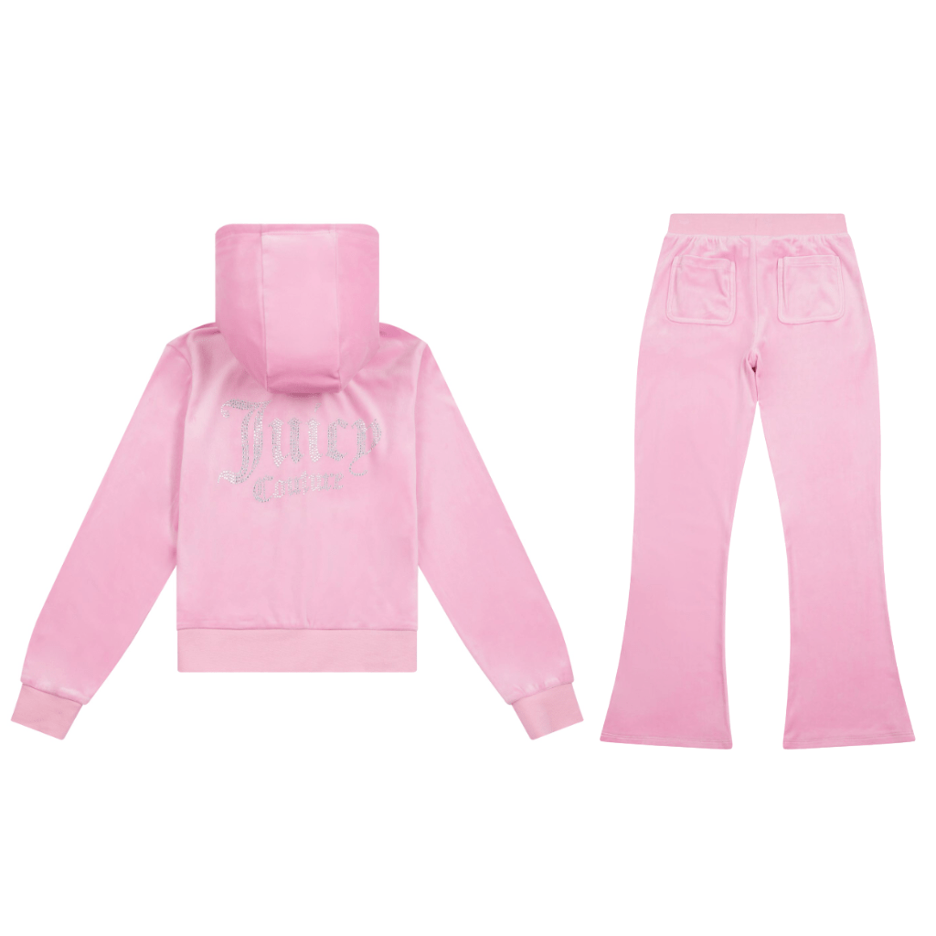 Juicy Couture Diamante Tracksuit Junior - Main Image