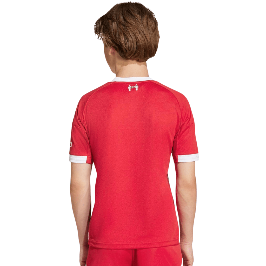 adidas Liverpool FC 25/26 Home Kit Junior Football Kits adidas