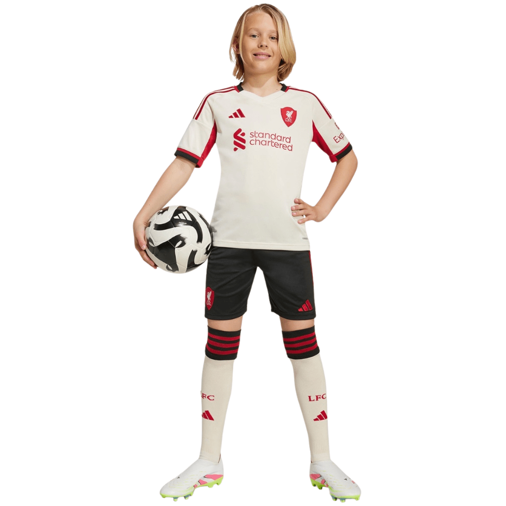 adidas Liverpool FC 25/26 Away Kit Junior Football Kits adidas