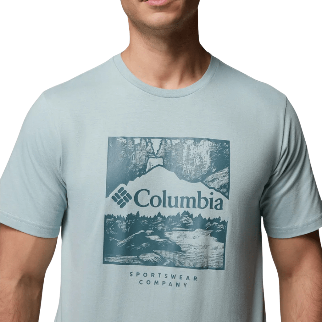 Columbia Seasonal Logo T-Shirt Men T Shirts Columbia