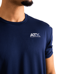 ATX Men's 3 Piece Co Ord Set Navy/Dark Grey Jacket, T-Shirt & Pants
