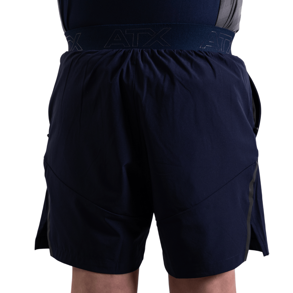 ATX Junior's 2 Piece Co Ord Set Navy/Dark Grey T-Shirt & Shorts