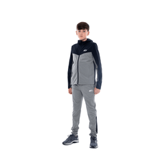 ATX Junior's 3 Piece Co Ord Set Black/Grey Jacket, T-Shirt & Pants