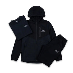 ATX Junior's 3 Piece Co Ord Set Black Jacket, T-Shirt & Pants