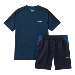 Berghaus Men's 2 Piece Co Ord Set Dark Blue/Black T-Shirt & Shorts