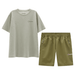 Berghaus Men's 2 Piece Co Ord Set Green T-Shirt & Shorts