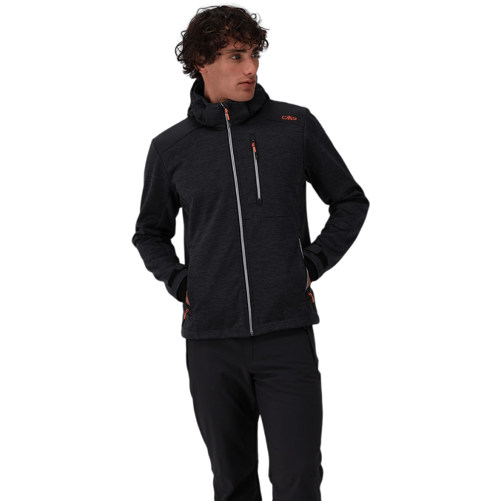 CMP Soft Shell Hooded Jacket Men