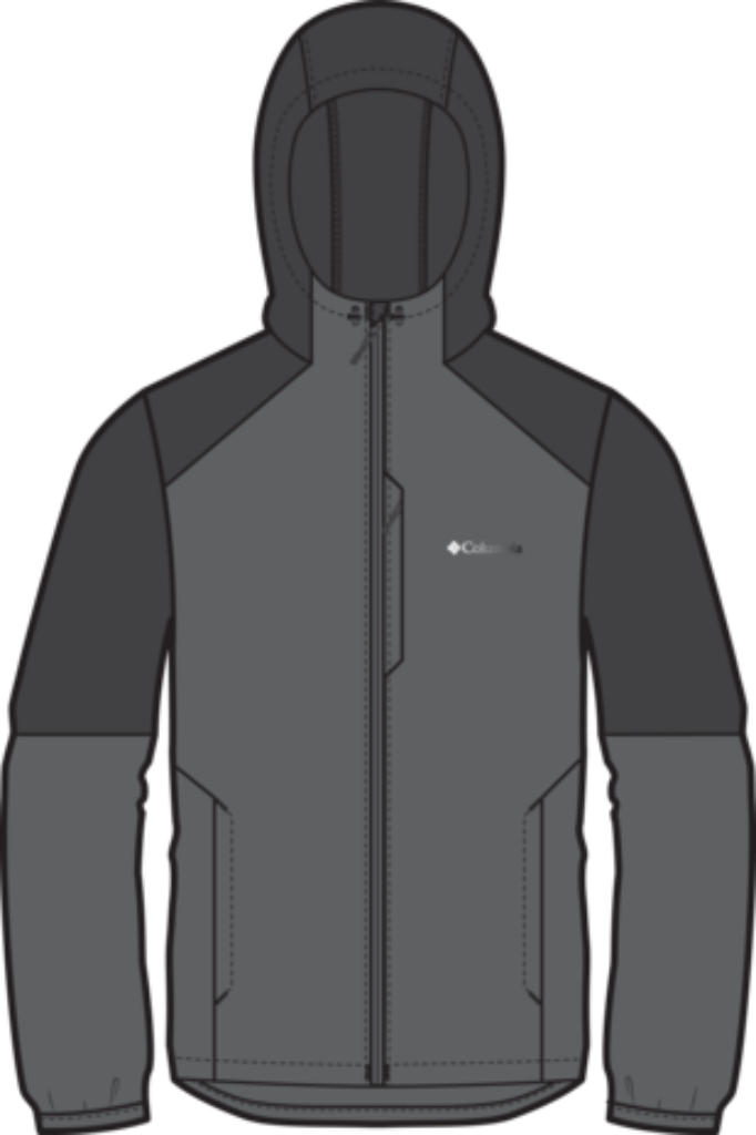 Columbia Tech Nylon Hoodie Men