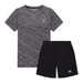 Cruyff Junior's 2 Piece Co Ord Set Black T-Shirt & Shorts