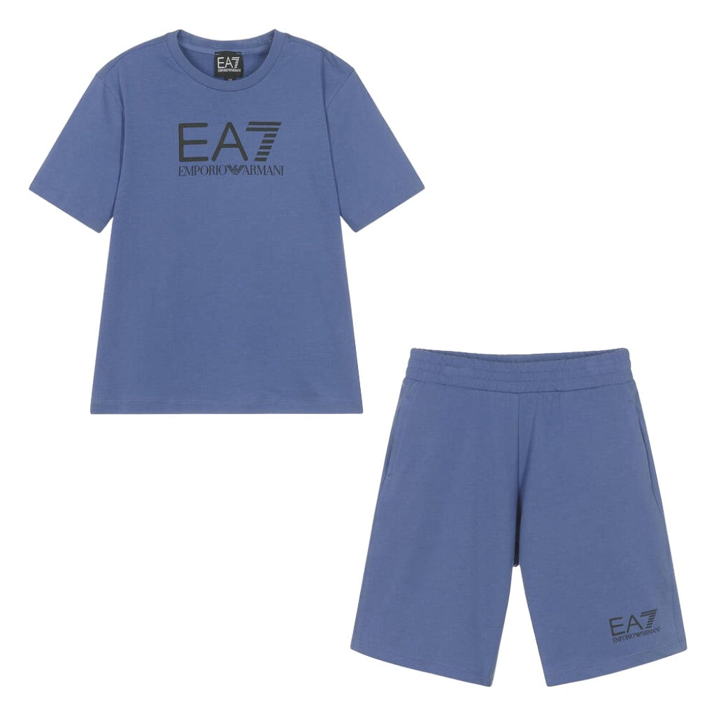 EA7 Train VIS T-Shirt/Short Set JuniorAlive & Dirty 