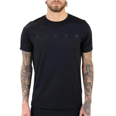 Flux Men's 3 Piece Co Ord Set Black/Grey Jacket, T-Shirt & Shorts