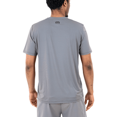 Flux Men's 2-Piece Co-Ord Set – Grey/Slate Grey   (T-Shirt & Shorts)