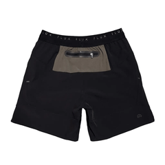Flux Men's 3 Piece Co Ord Set Black/Grey Jacket, T-Shirt & Shorts