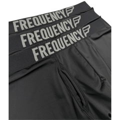 Frequency 3 Pack Black Mesh Boxers Men