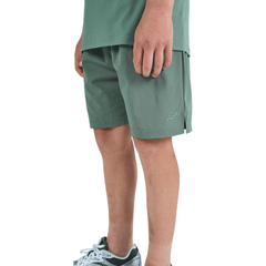 Frequency Junior's 2 Piece Co Ord Set Sage Green T-Shirt & Shorts