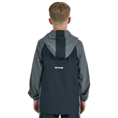 Frequency Junior's 3 Piece Co Ord Set Grey Jacket, T-Shirt & Shorts