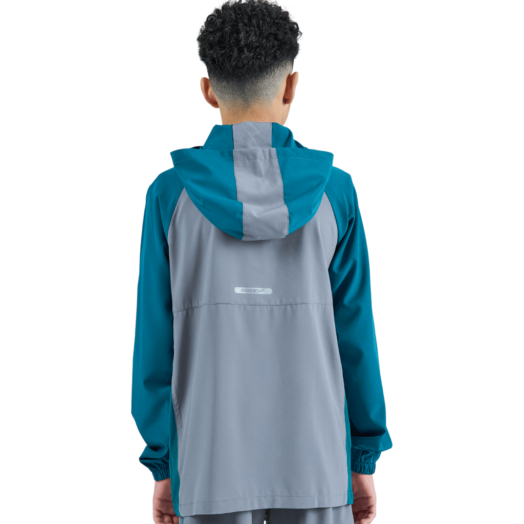 Frequency Junior's 3 Piece Co Ord Set Turquoise Jacket, T-Shirt & Shorts