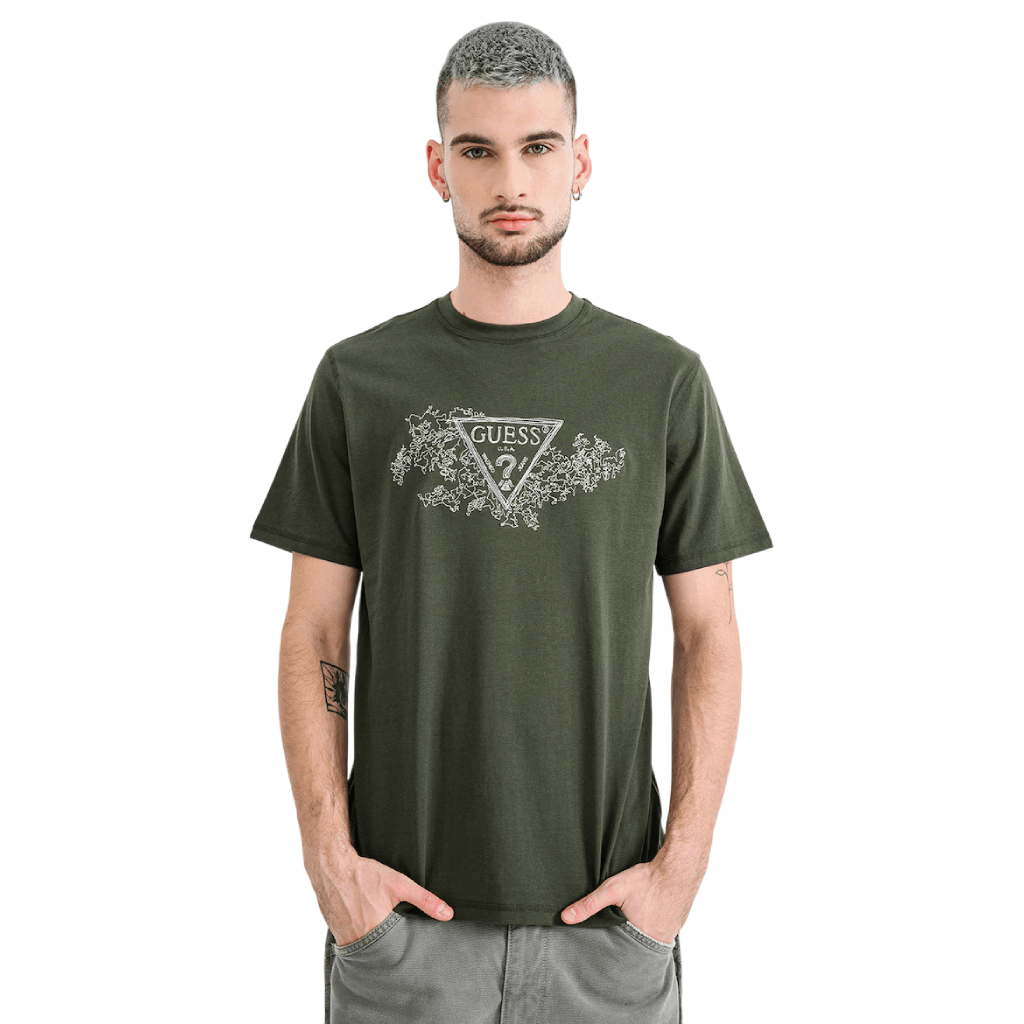 Guess Triangle T-Shirt Men
