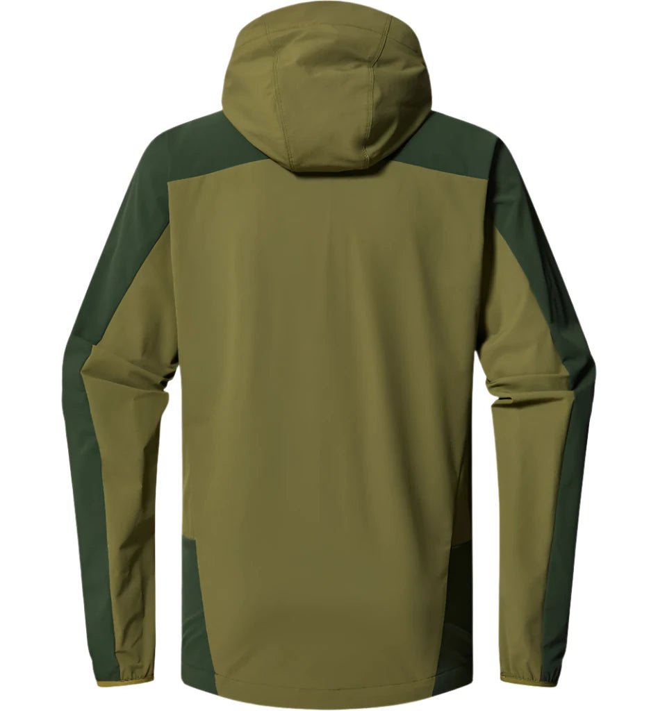 Haglofs Men's Moran Hooded Softshell Jacket - Olive Green – Alive