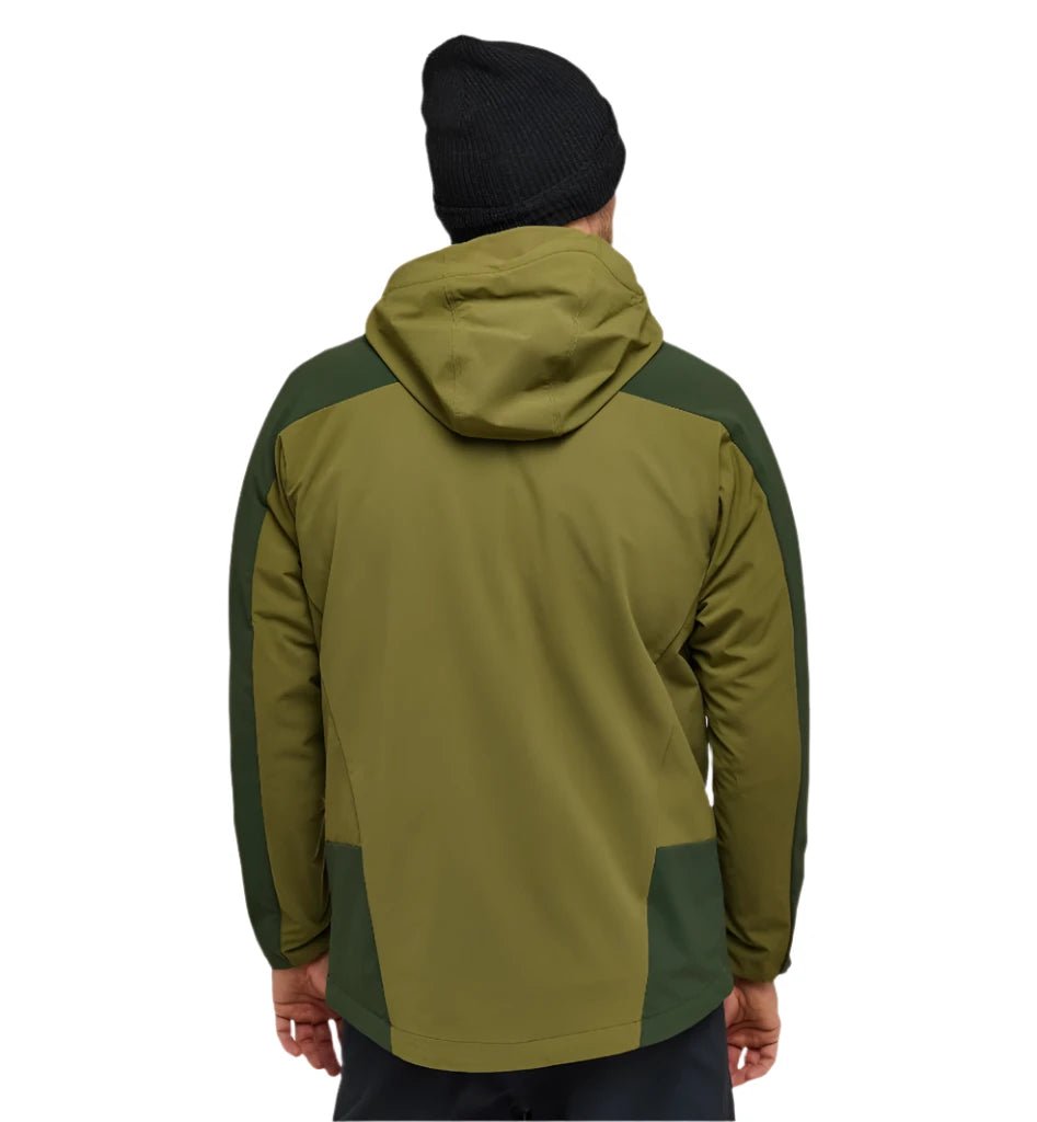 Haglofs Men's Moran Hooded Softshell Jacket - Olive Green – Alive