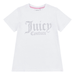 Juicy Couture Diamante Fitted Tee Junior