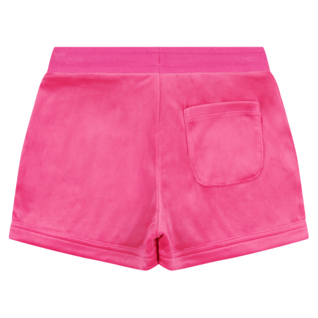 Juicy Couture Diamante Velour Short Junior