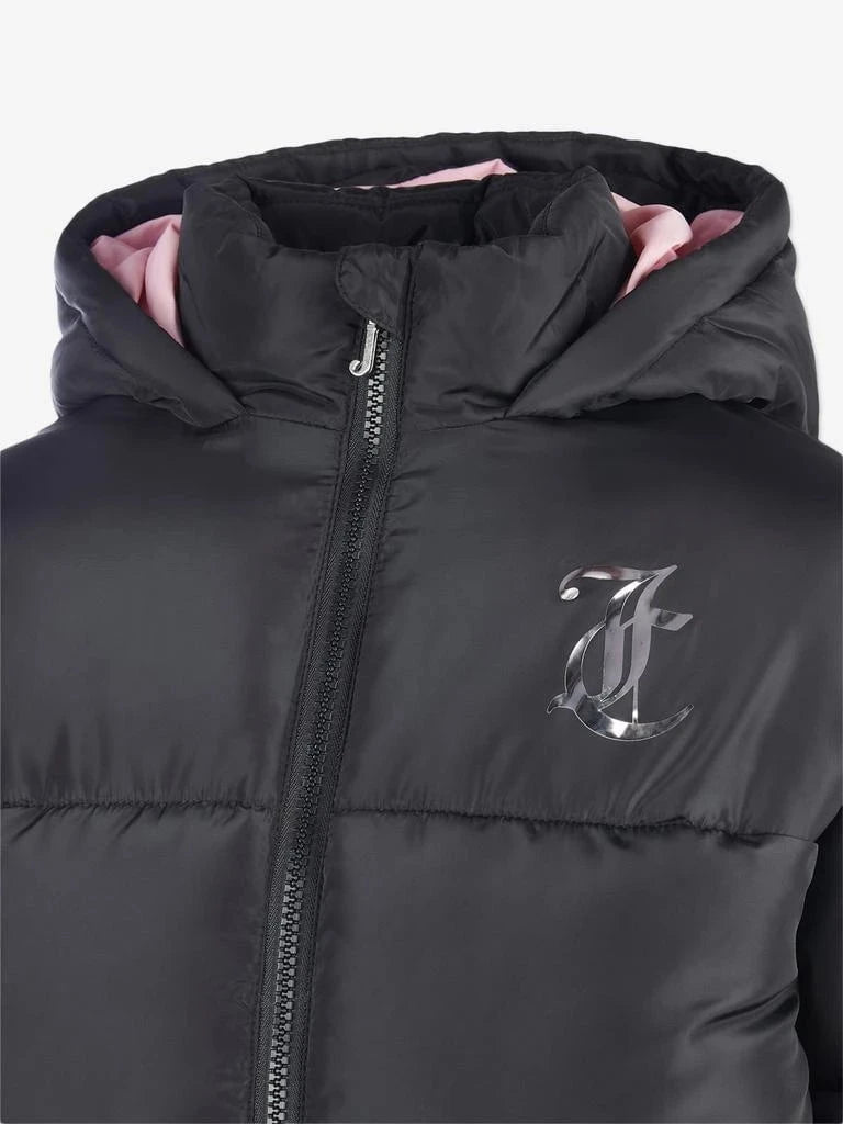 Juicy Couture Foiled Puffer Jacket Junior