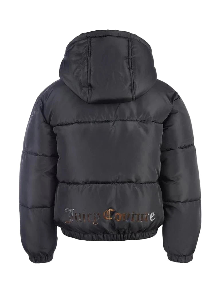 Juicy Couture Foiled Puffer Jacket Junior