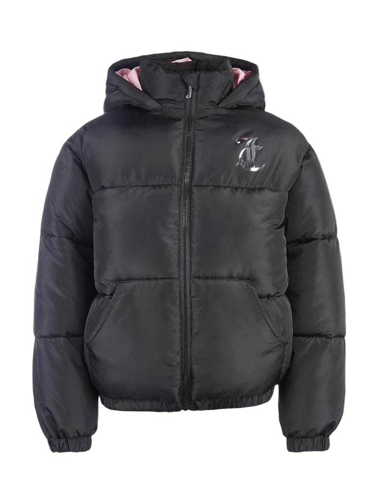 Juicy Couture Foiled Puffer Jacket Junior