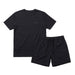 Lupa Junior's 2 Piece Co Ord Set Black T-Shirt & Shorts