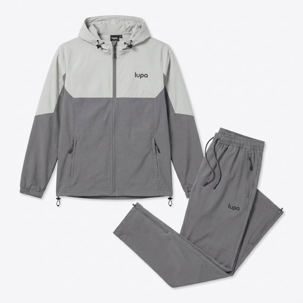 Lupa Junior's 2 Piece Co Ord Set Mid Grey Jacket & Pants