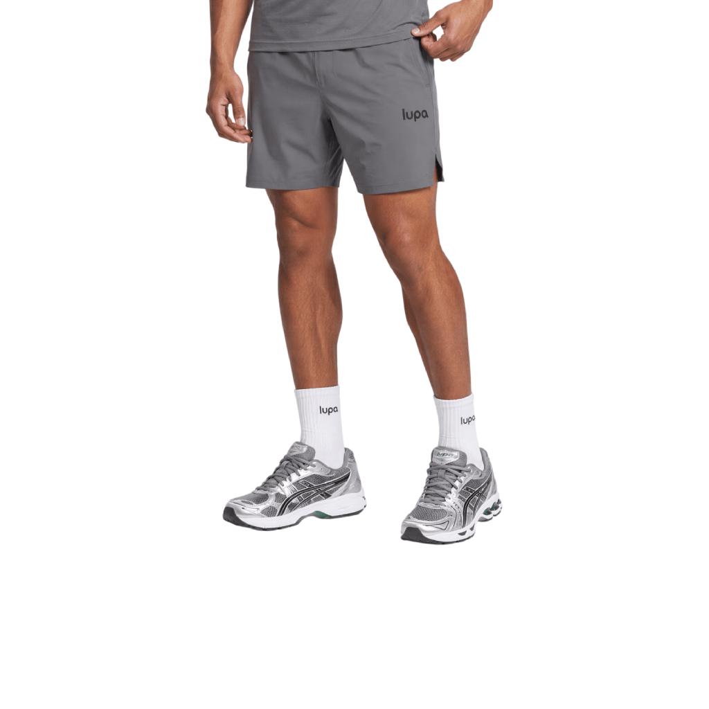 Lupa Junior's 2 Piece Co Ord Set Mid Grey T-Shirt & Shorts